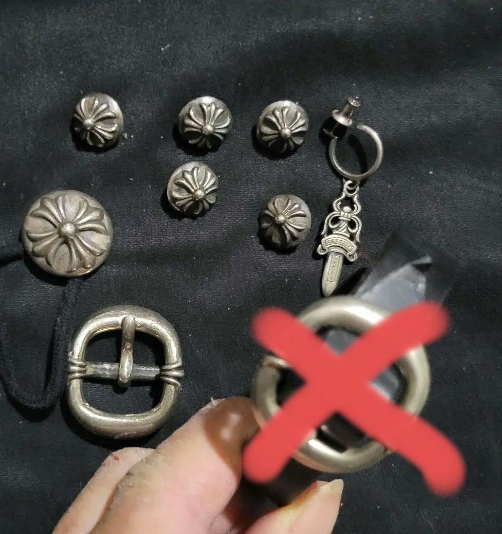 チャッキー 格安 シルバー925 パーツ クロスコンチョ まとめ売り