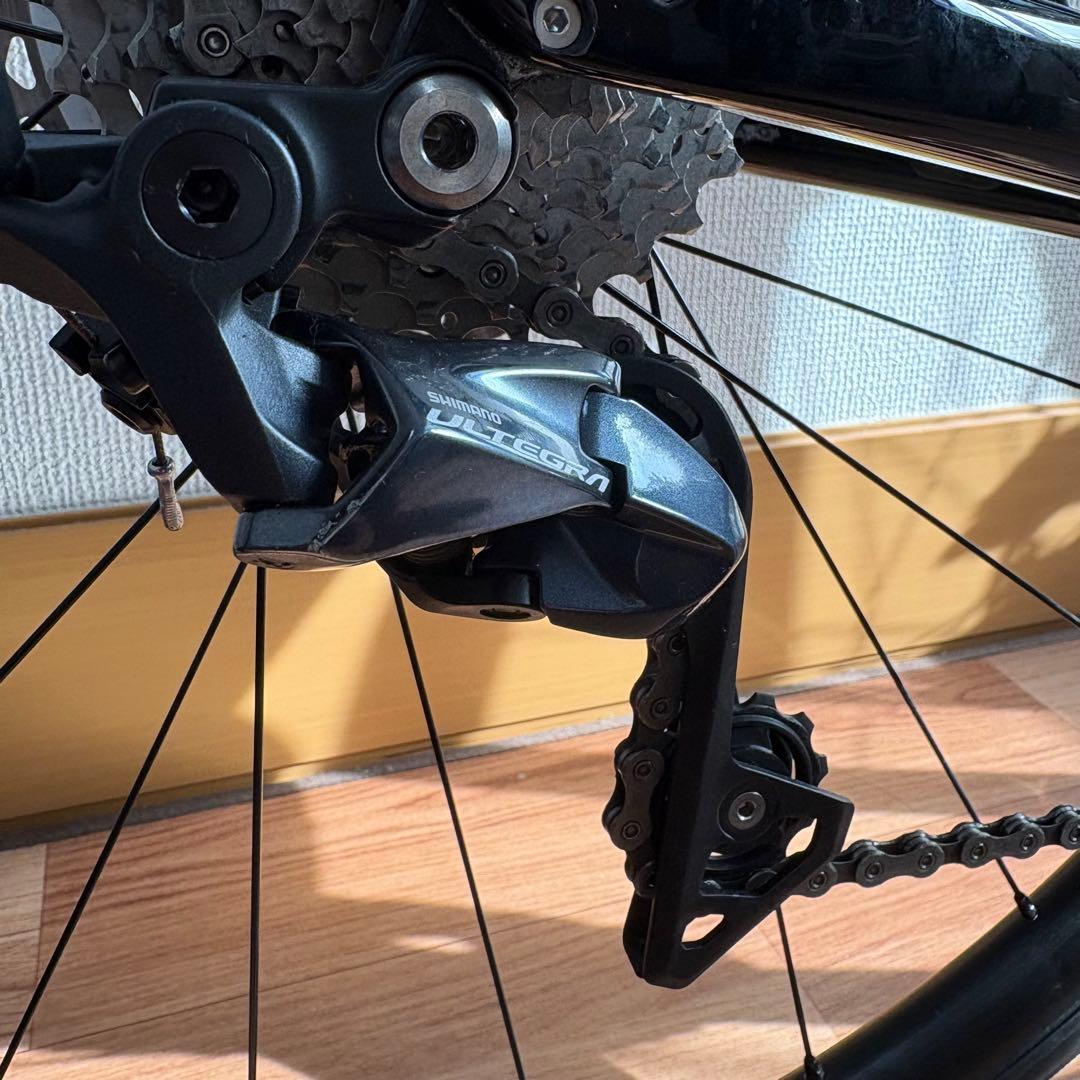 【52】完成車 TREK EMONDA SL6 ブラック レッド 室内保管