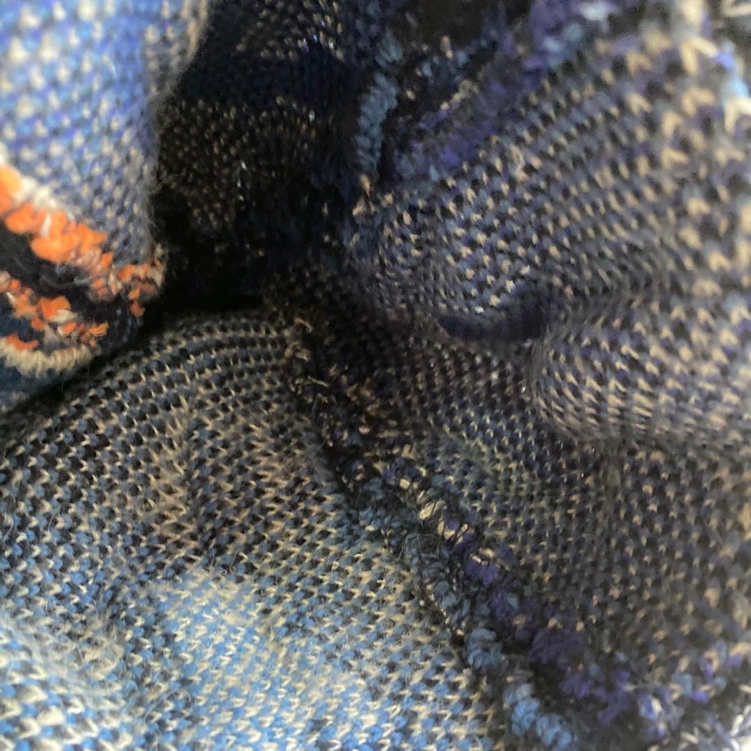 （洗濯タグカット済） Kapital パターン入りニットビーニー