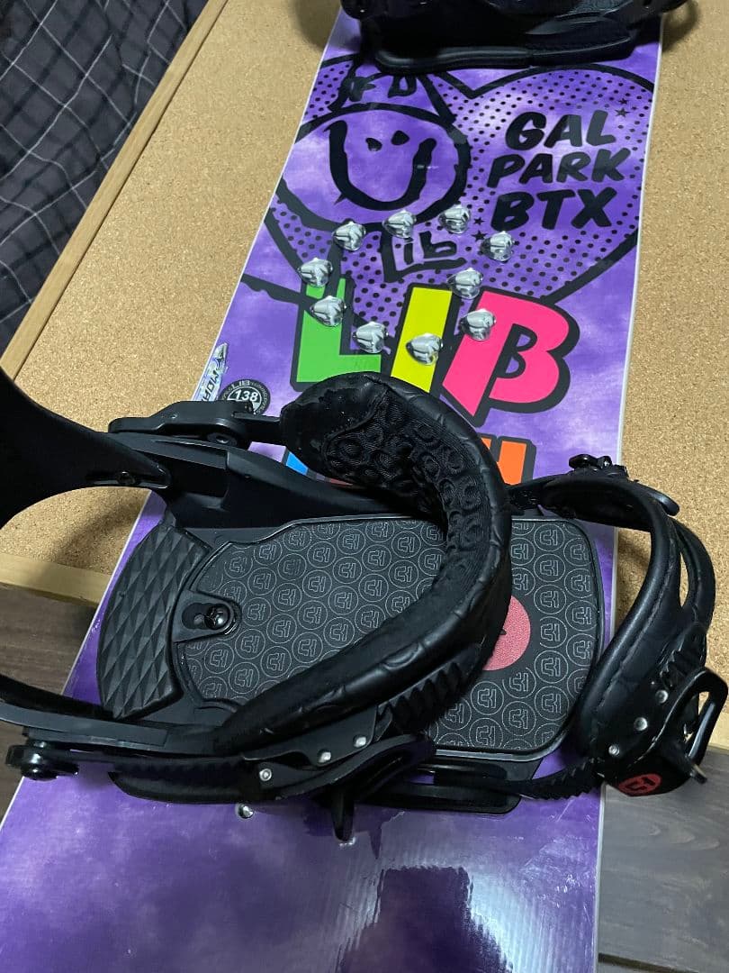 LIB TECH GAL PARK union スノーボード セット