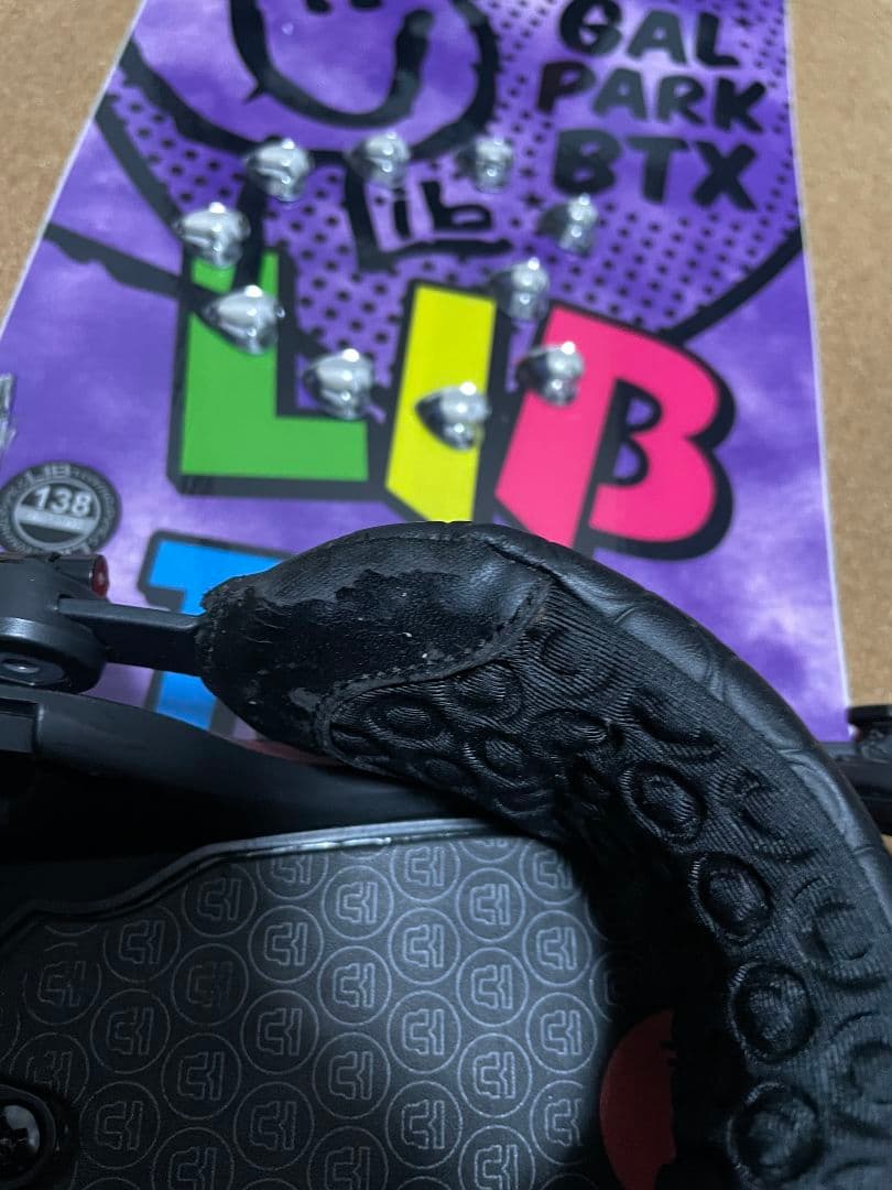 LIB TECH GAL PARK union スノーボード セット