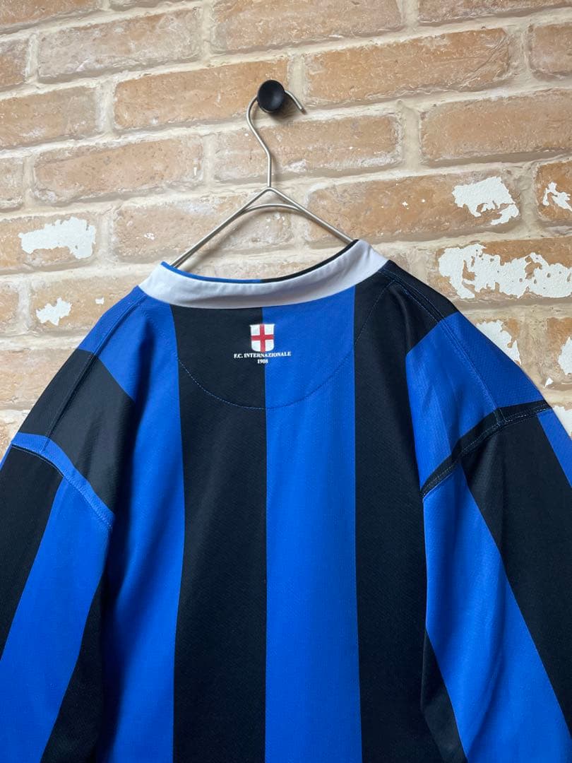 00s NIKE ユニフォーム　サッカーシャツ　ナイキ　インテル　intel 青