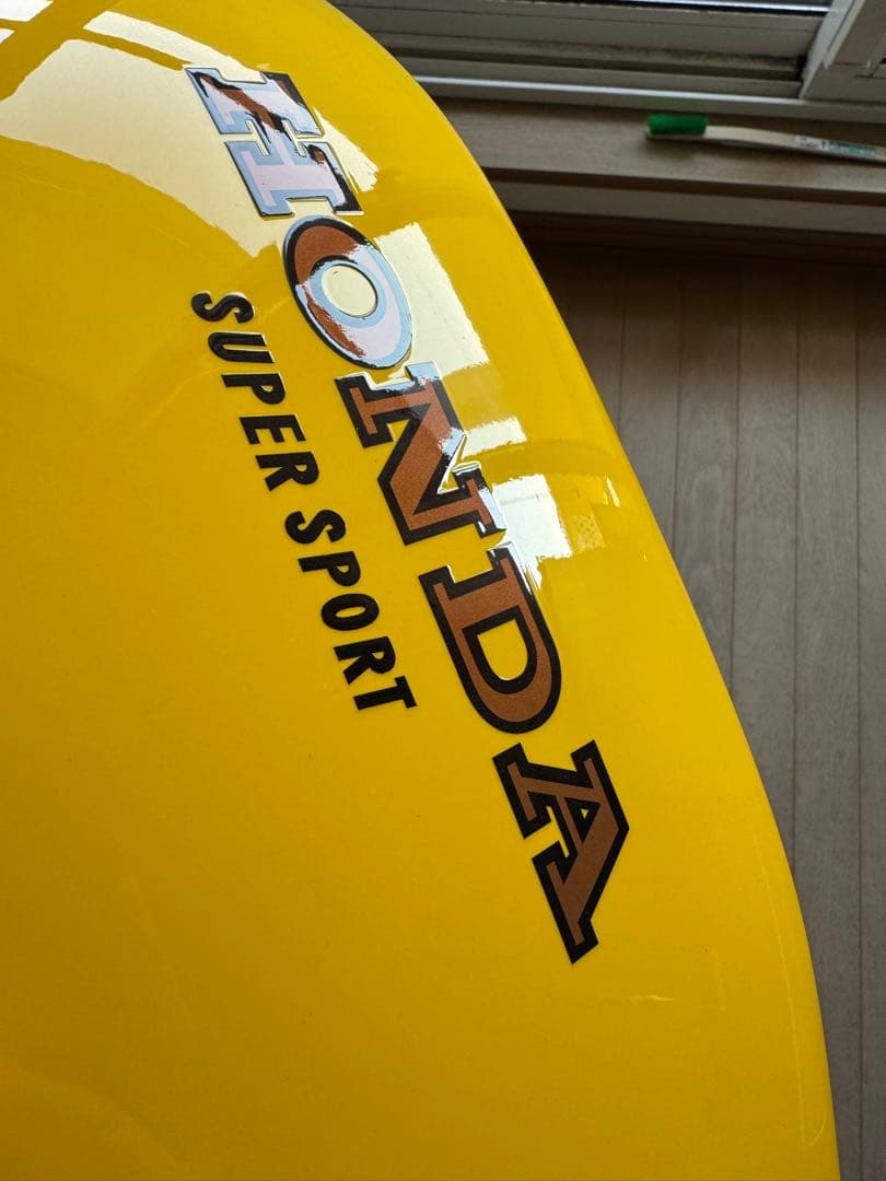 CB400F 純正タンク 398cc パラキートイエロー