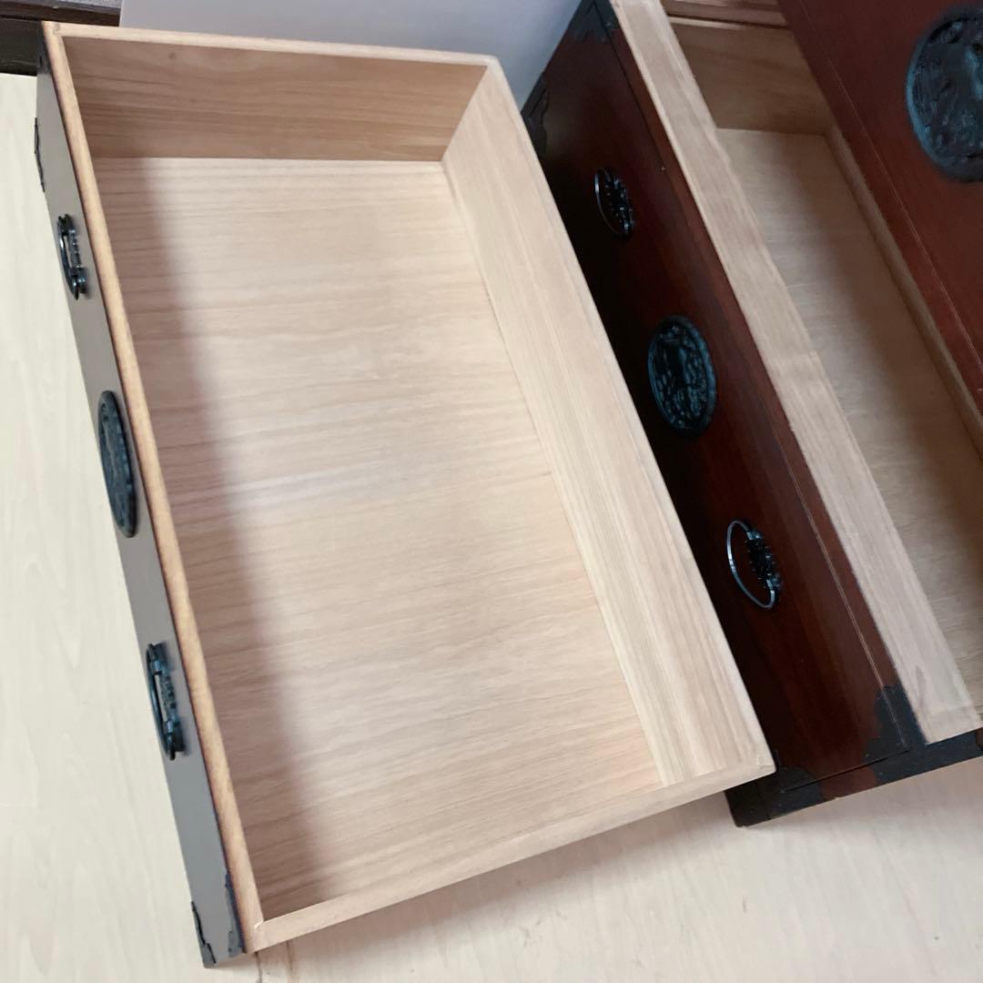 和箪笥　民芸箪笥　4段　アンティークチェスト　民芸家具　チェスト　タンス