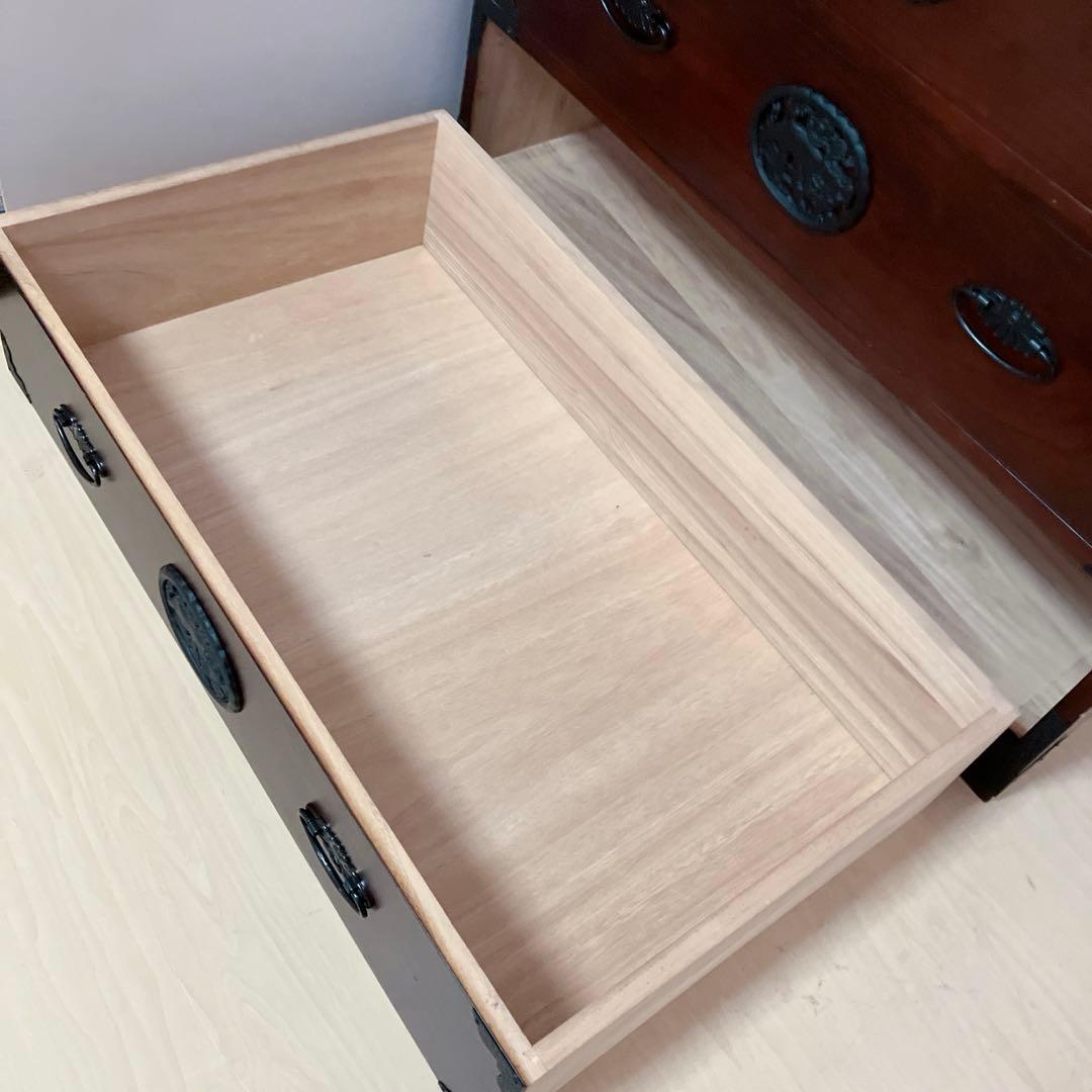 和箪笥　民芸箪笥　4段　アンティークチェスト　民芸家具　チェスト　タンス