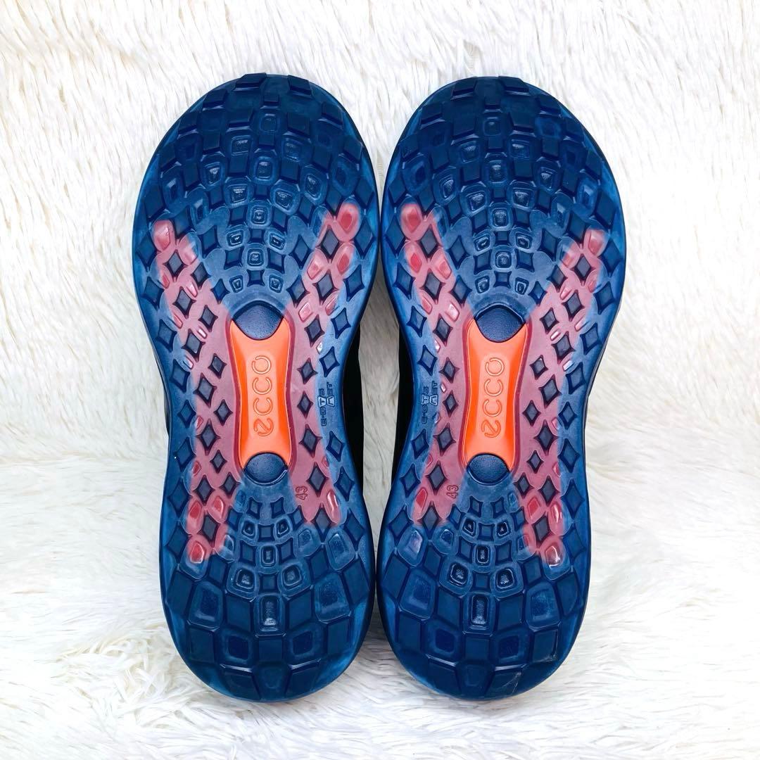 【極美品】ECCO 43 エコーゴルフ　ブラックGOLF LT1 BOA ボア