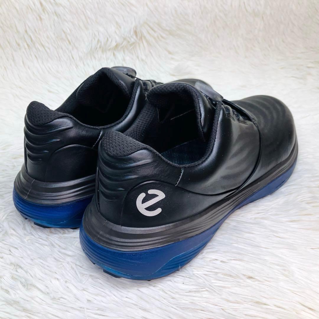 【極美品】ECCO 43 エコーゴルフ　ブラックGOLF LT1 BOA ボア
