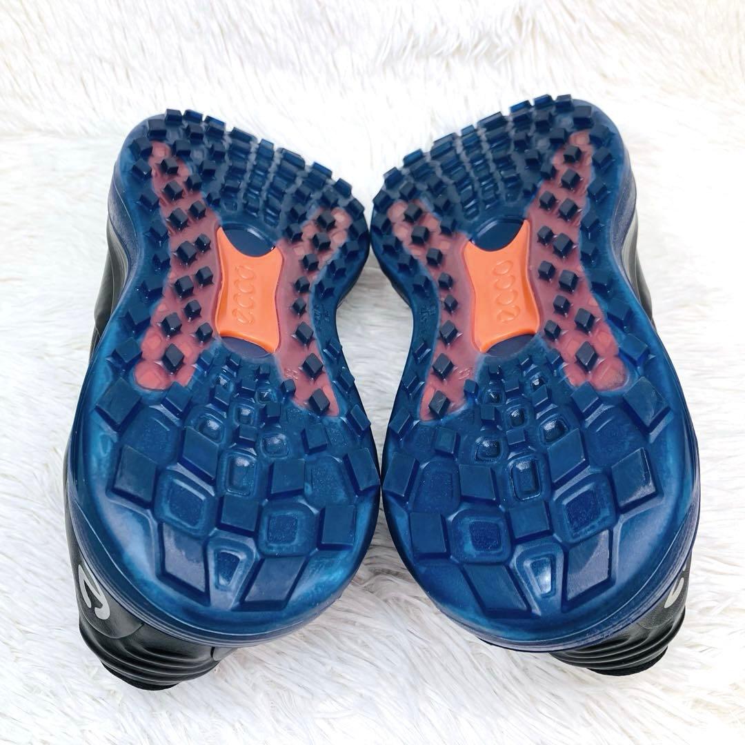 【極美品】ECCO 43 エコーゴルフ　ブラックGOLF LT1 BOA ボア