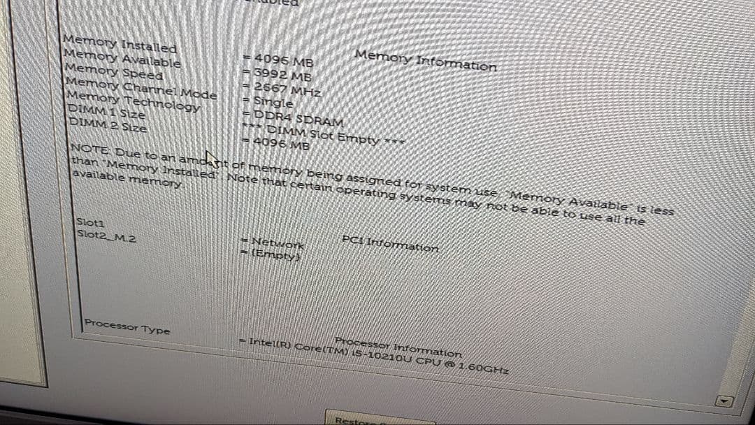 Windowsデスクトップ DELL Inspiron 24-5490 i5-10210U