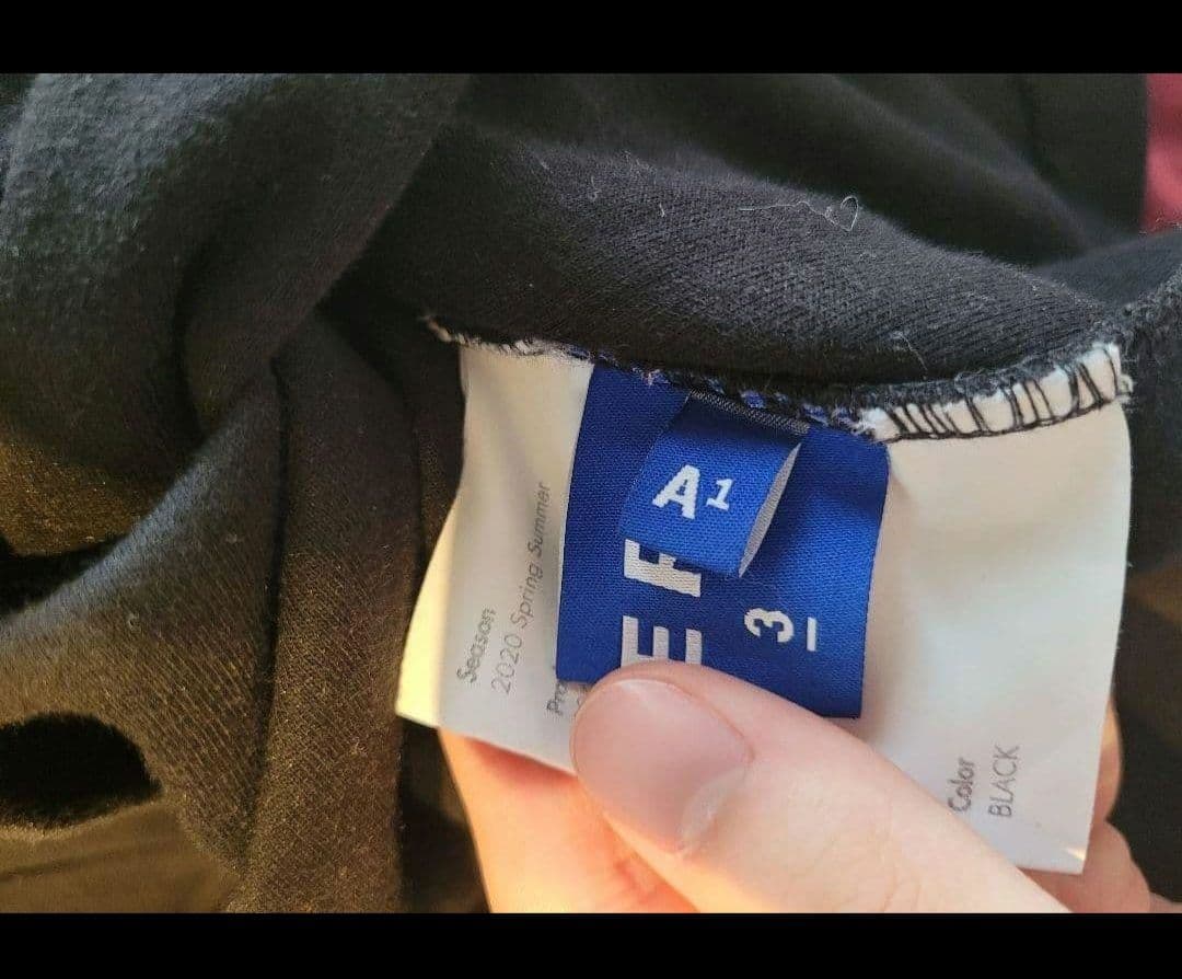 アーダーエラー adererror 20ss 長袖