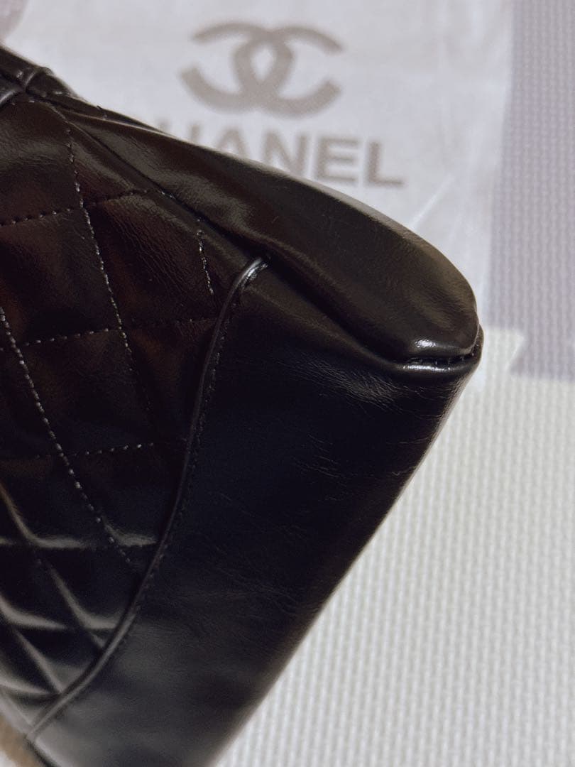 CHANEL 新品ノベルティ　 ショルダーバッグ　ゴールドチェーン　ブラック