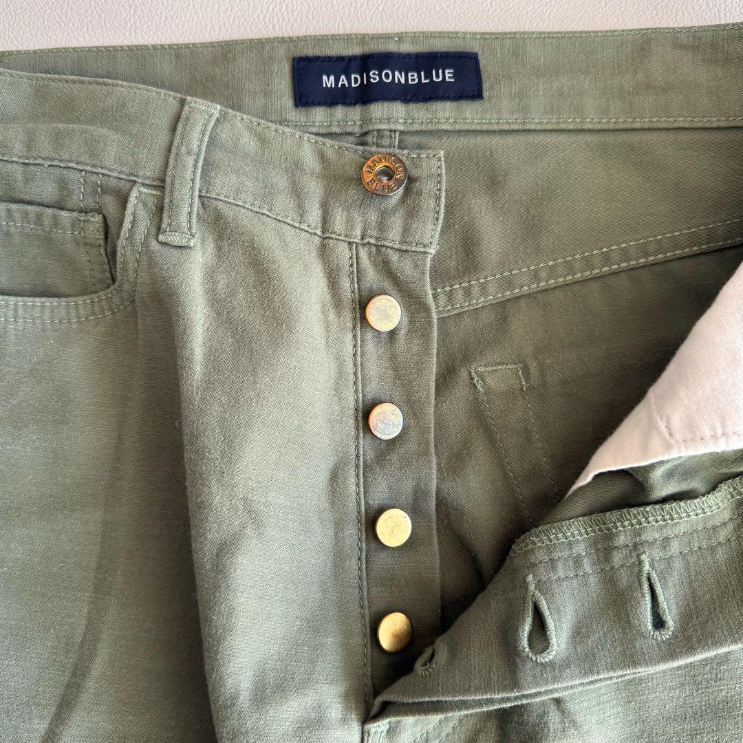 美品　24SS マディソンブルー　SAROUEL PT L.oz BS 01