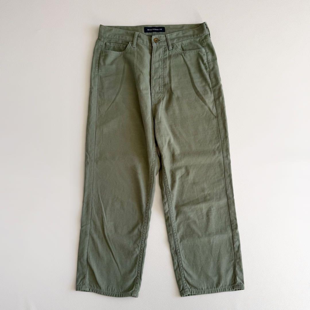 美品　24SS マディソンブルー　SAROUEL PT L.oz BS 01