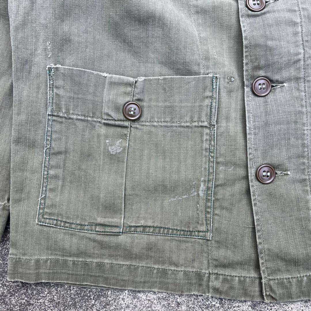 40s US.ARMY M-43 \"Modify\" ヘリンボーンジャケット