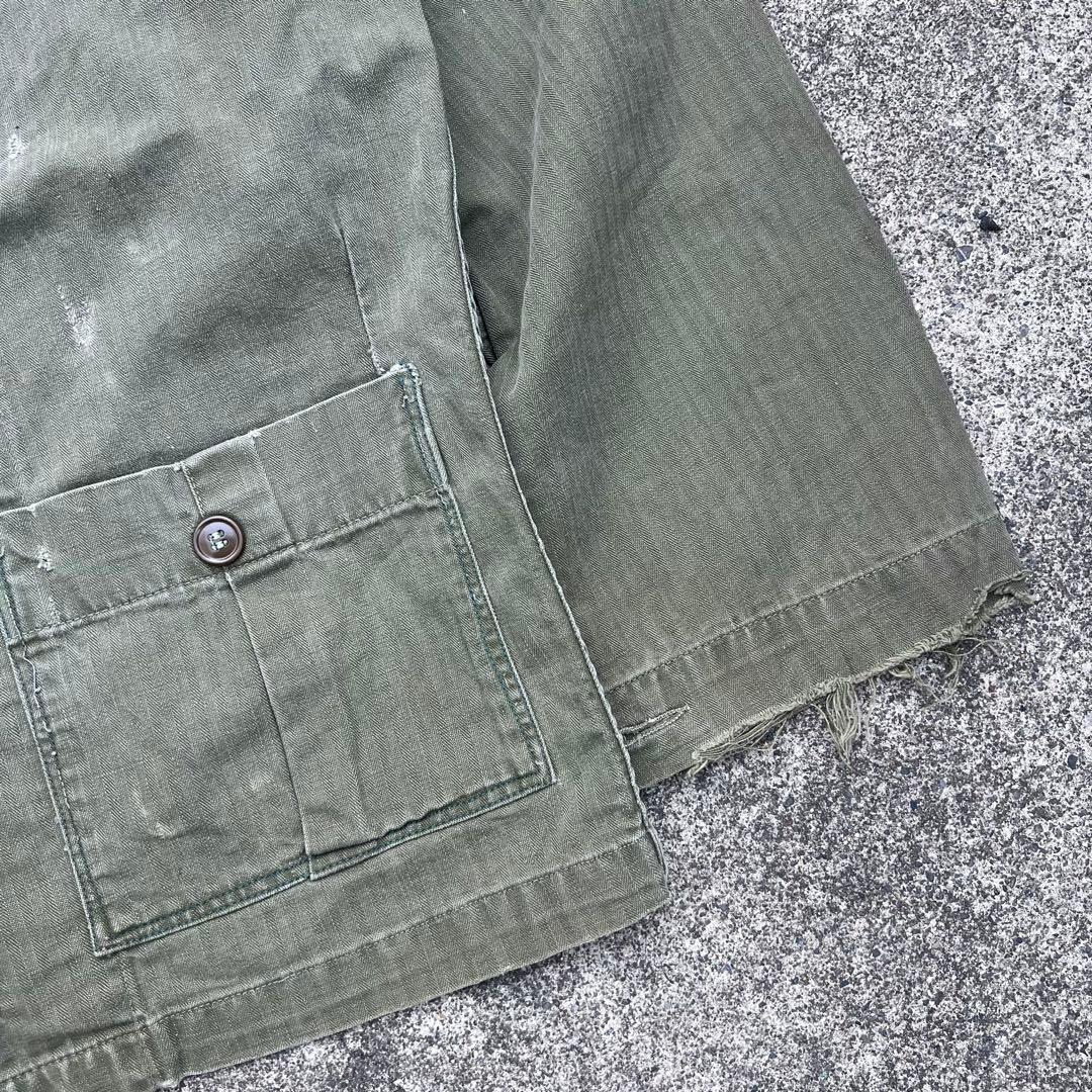 40s US.ARMY M-43 \"Modify\" ヘリンボーンジャケット