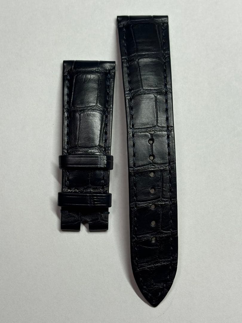 専用！ブレゲ ネイビー クロコベルト 幅21mm 美品