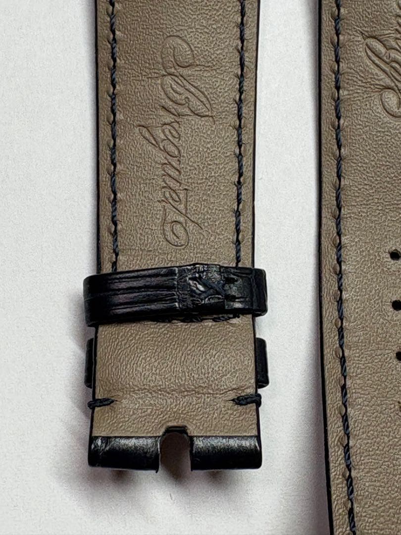 専用！ブレゲ ネイビー クロコベルト 幅21mm 美品