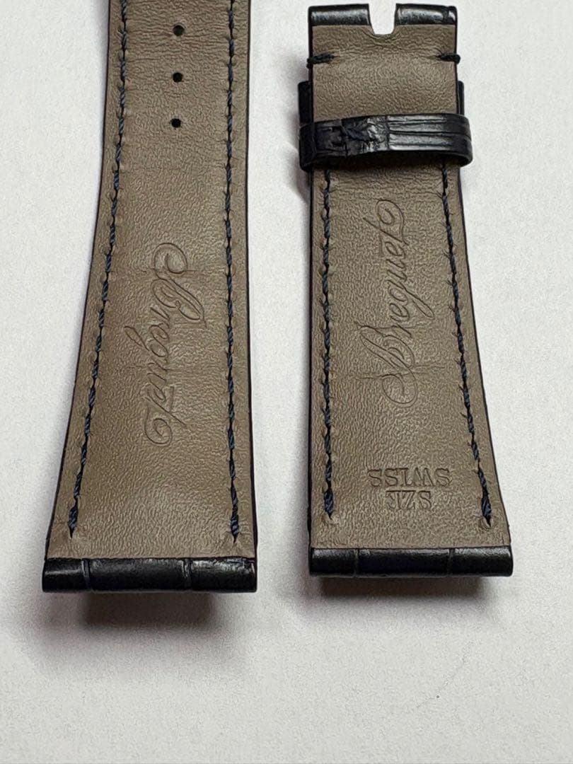 専用！ブレゲ ネイビー クロコベルト 幅21mm 美品