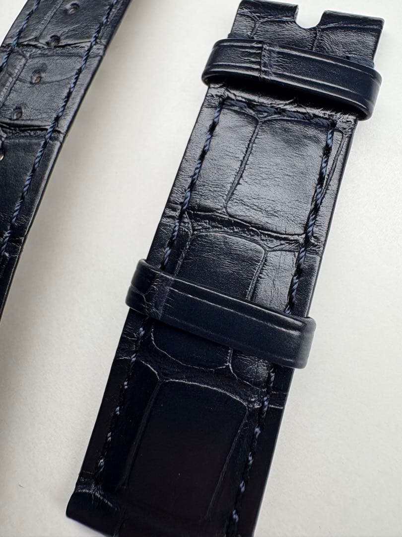 専用！ブレゲ ネイビー クロコベルト 幅21mm 美品