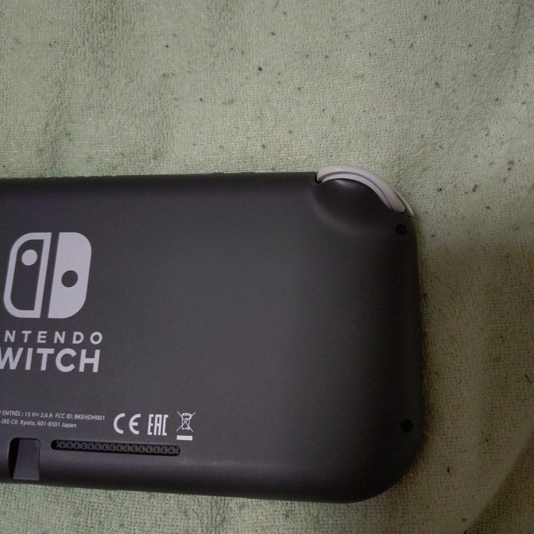 Nintendo Switch Lite　グレー　箱・充電アダプター付き