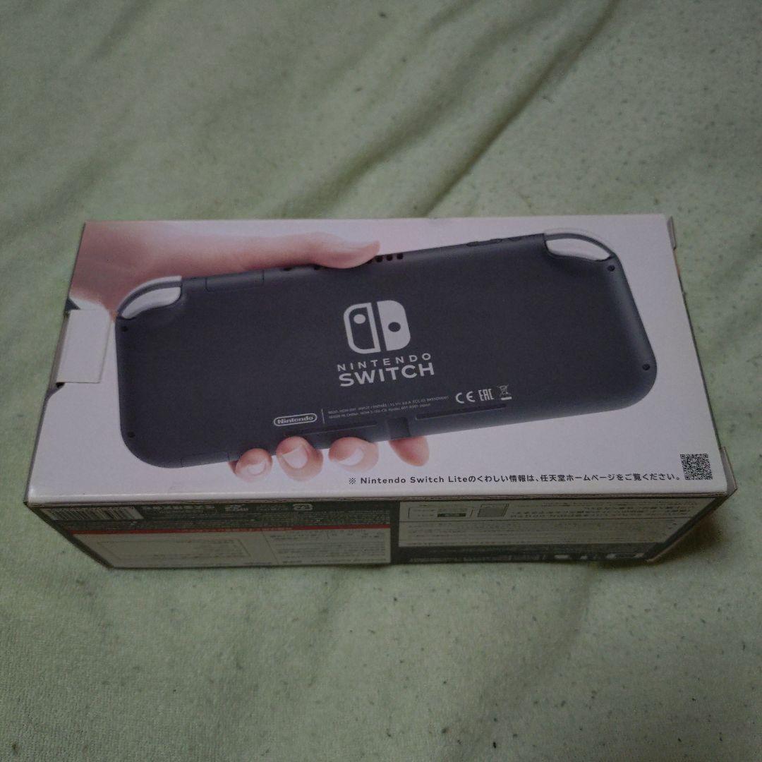 Nintendo Switch Lite　グレー　箱・充電アダプター付き