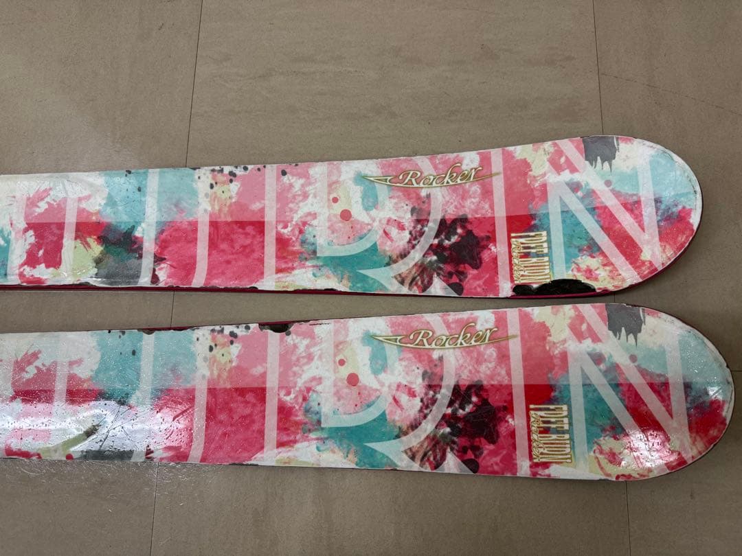 スキー板 heart rocker 130cm ブーツ23cm