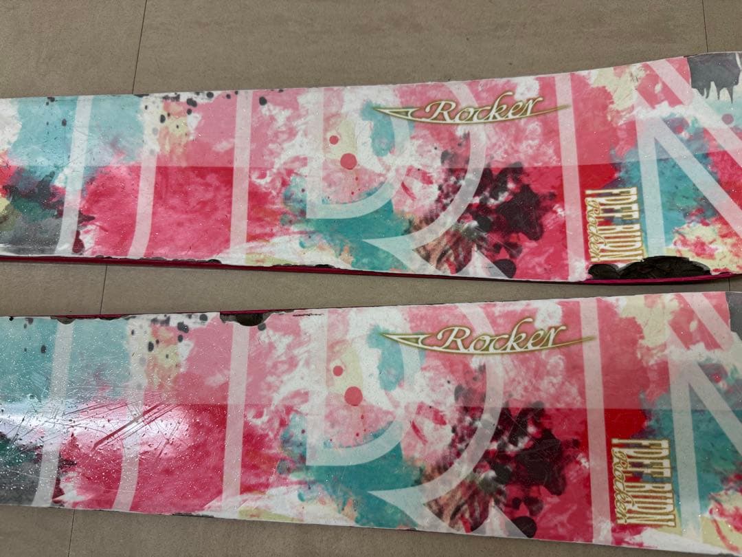 スキー板 heart rocker 130cm ブーツ23cm