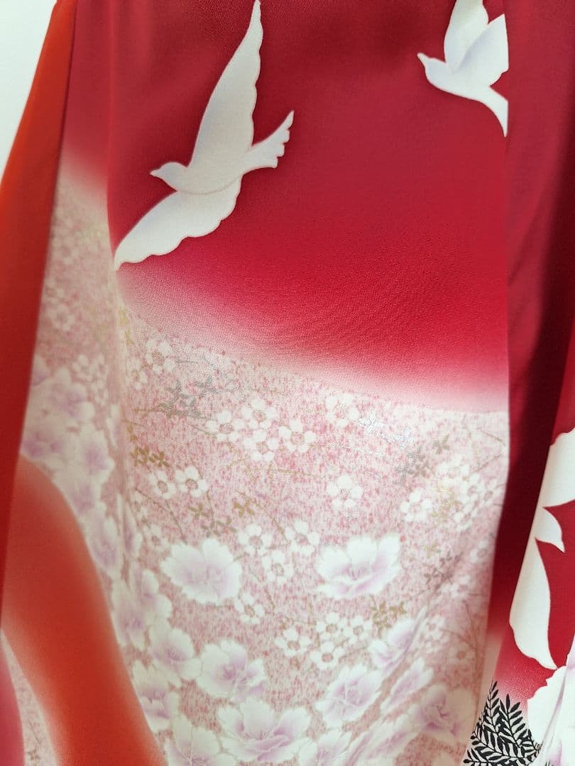 着物リメイクワンピース3681