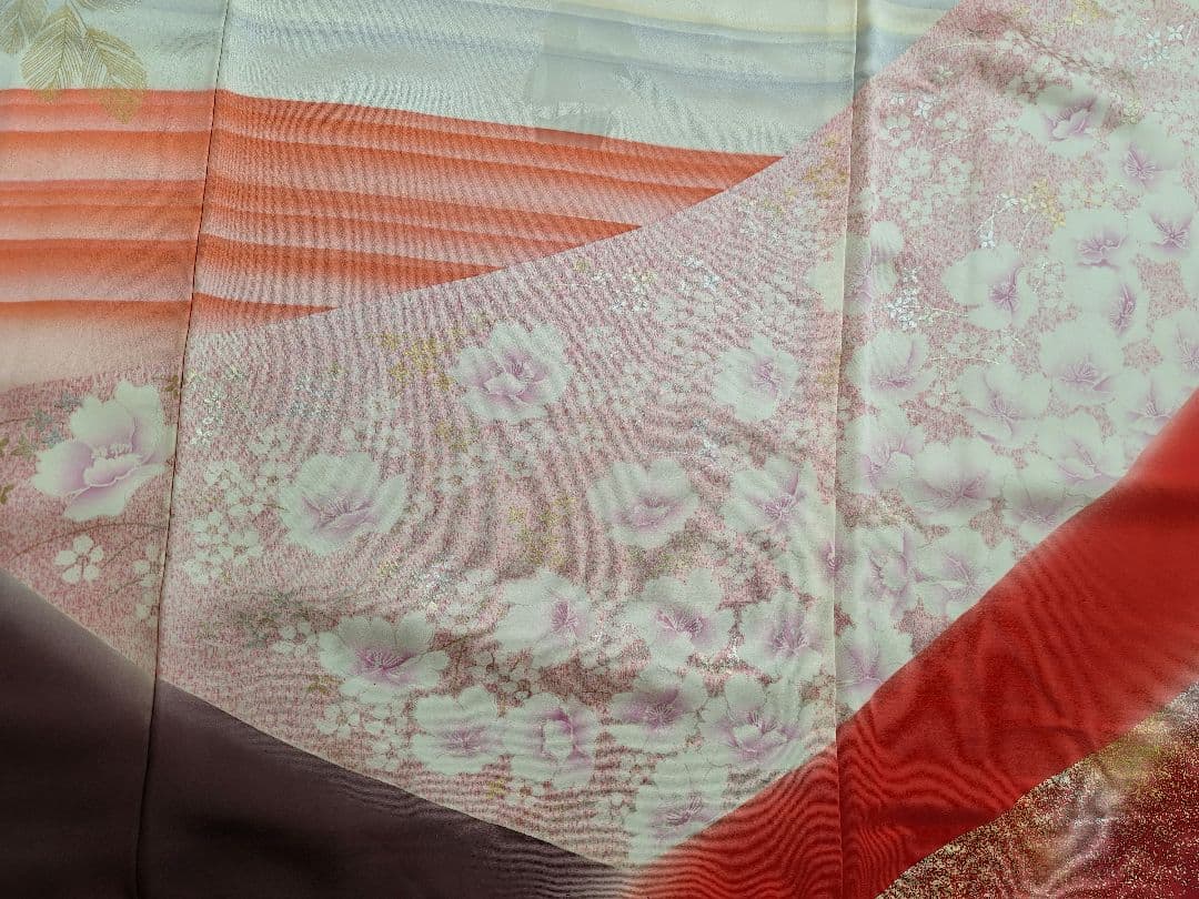 着物リメイクワンピース3681