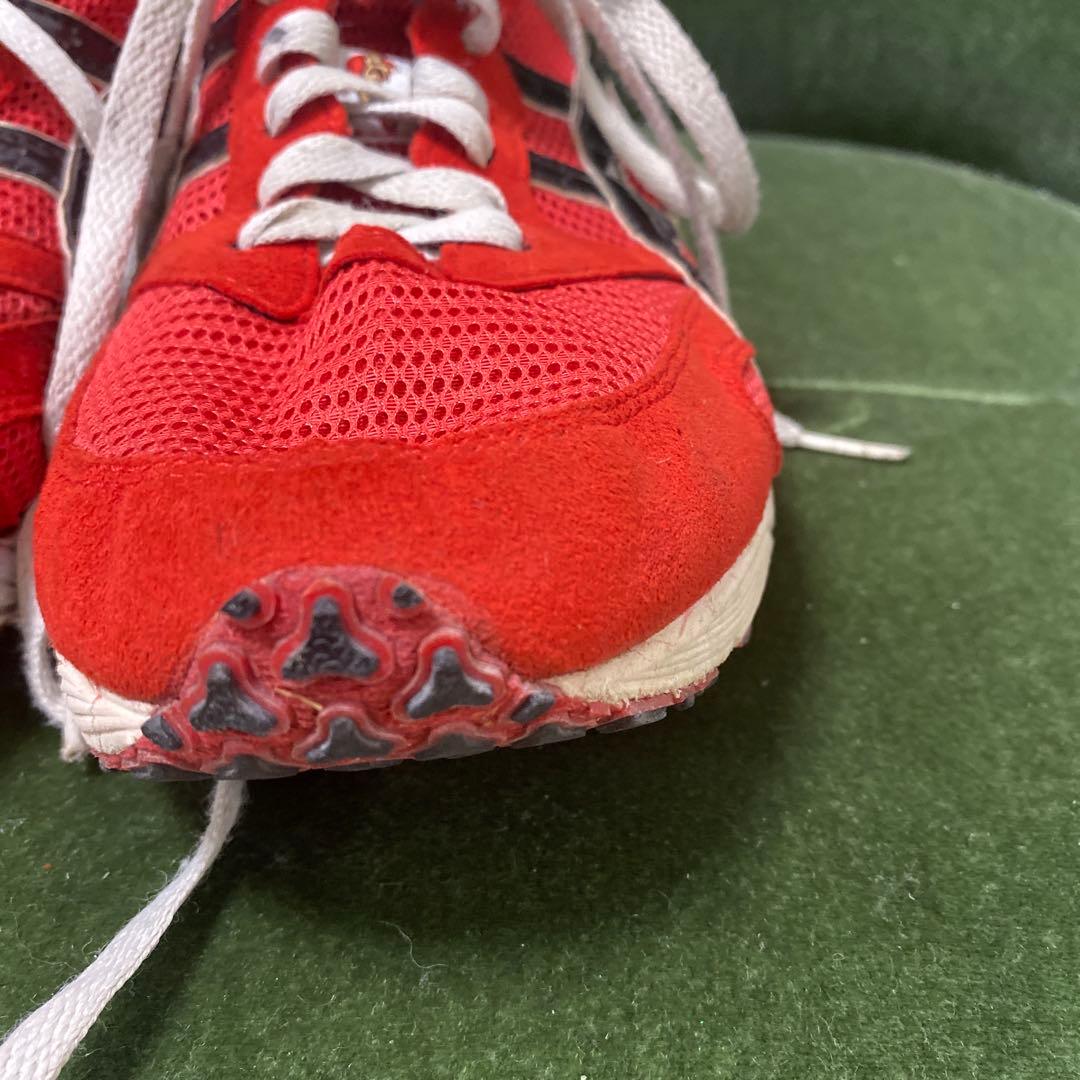 ASICS TARTHER JAPAN ランニングシューズ レッド　サイズ28