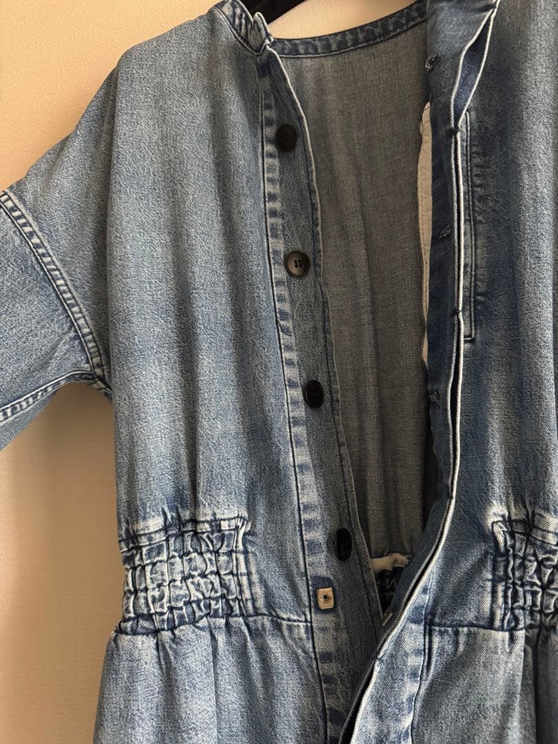 サードマガジン　third magazine 10ozデニムオールインワン