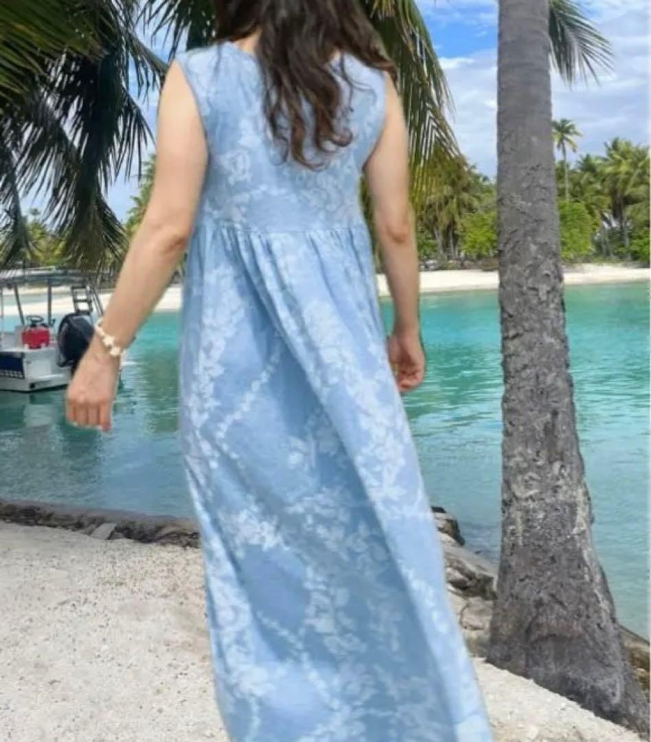 ◆pikake 未使用　ピカケレイ柄　ワンピース