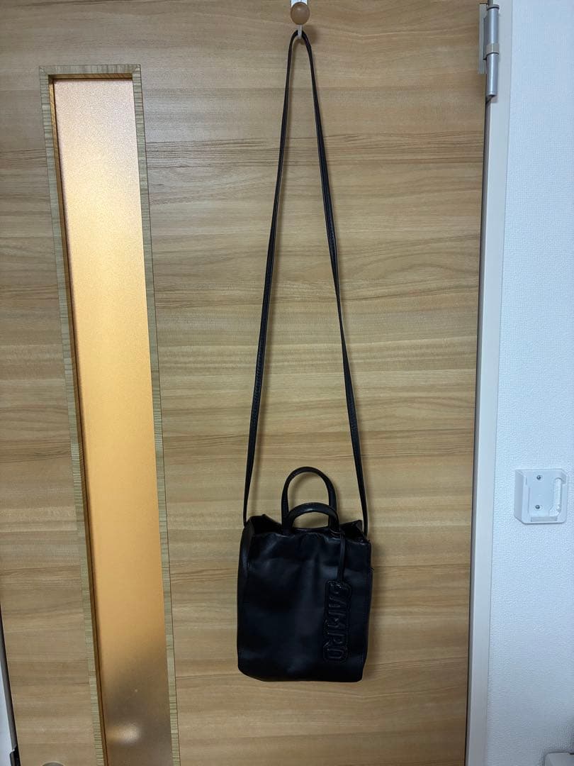 little mommy♪ ブラックショルダーバッグ SAMPO