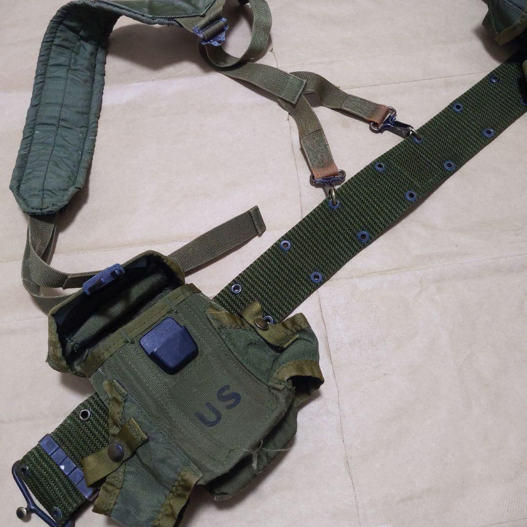 アメリカ軍 ALICE装備LC-1 ベルト/サスペンダー/ポーチ 実物放出中古品