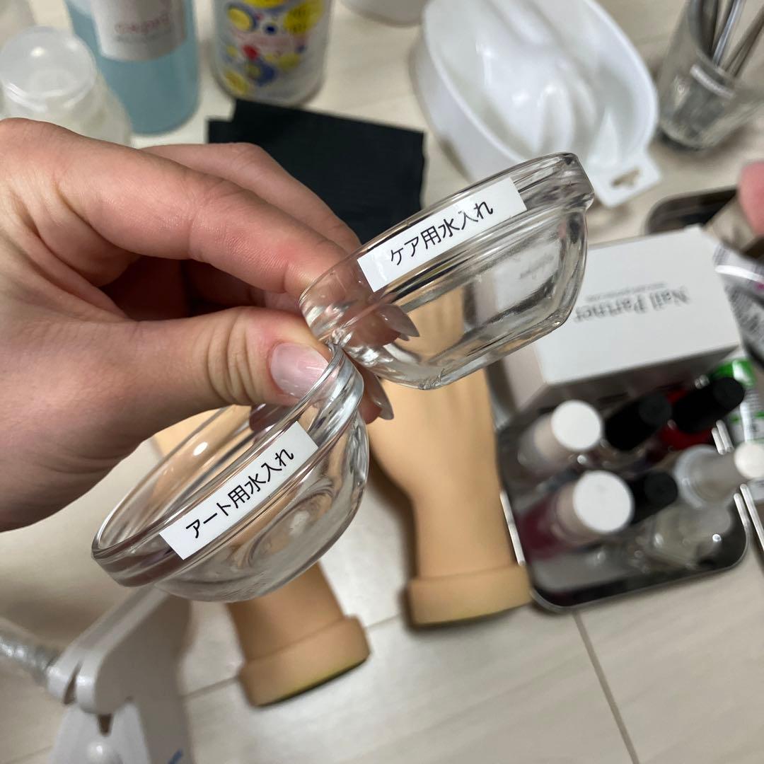 ネイリスト検定3級　セット　ネイルアート用品セット（定価2万円のニッパー付き）