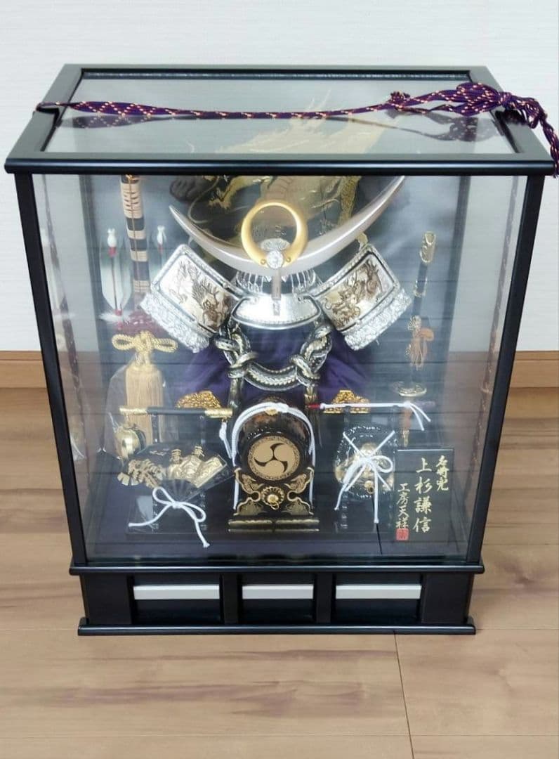 五月人形と衣装セット　　中古