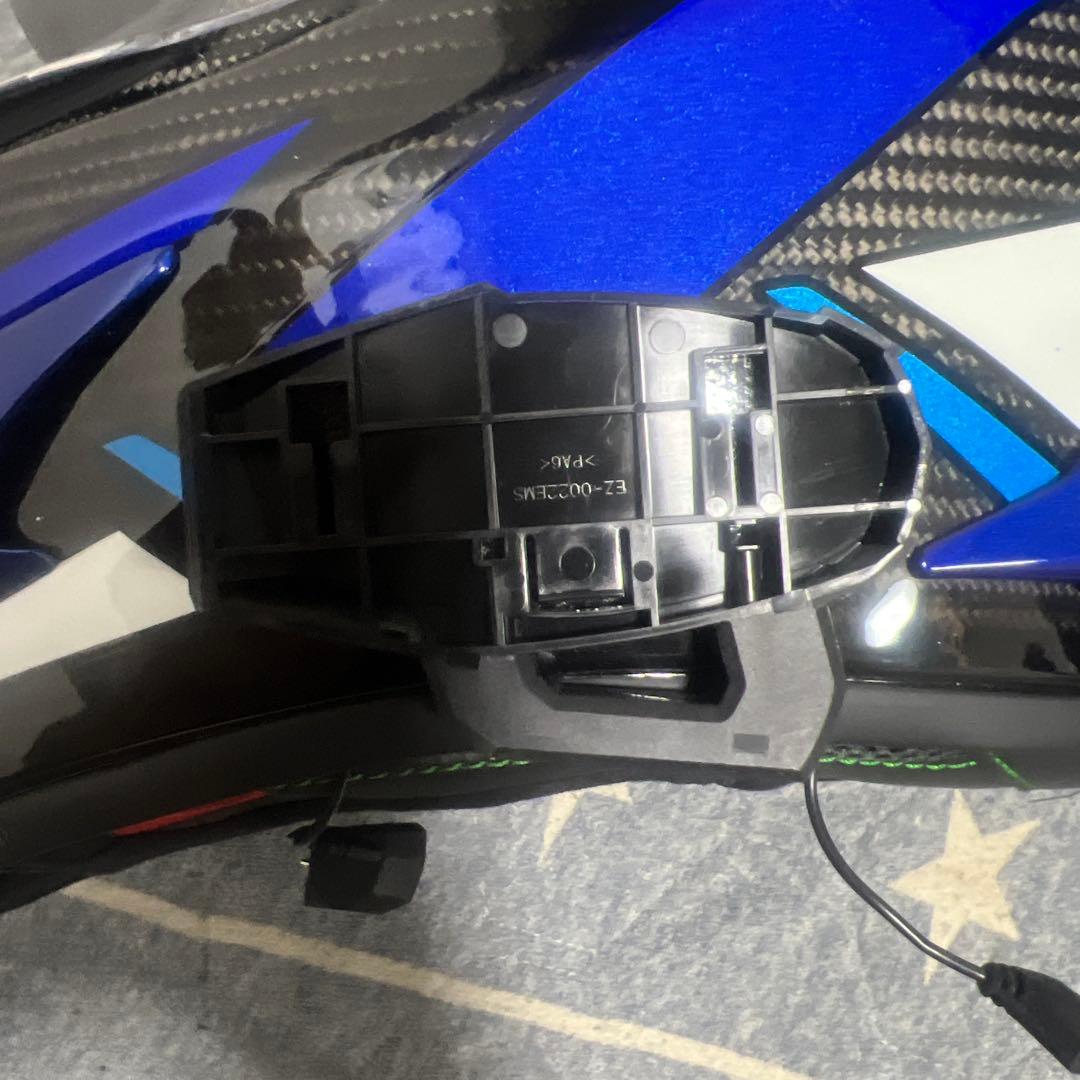 Xlite フルフェイスヘルメット 青黒カーボン