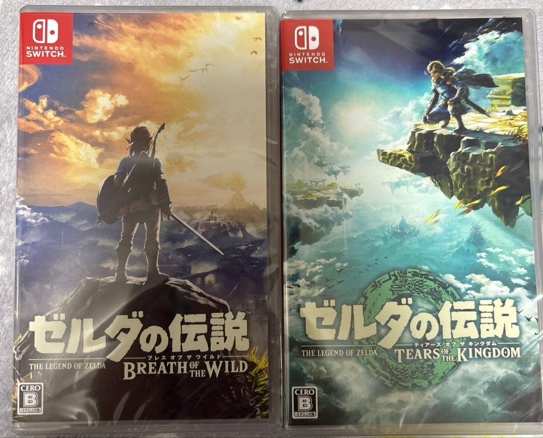 ゼルダの伝説　ブレスオブザワイルド　ティアーズオブキングダム