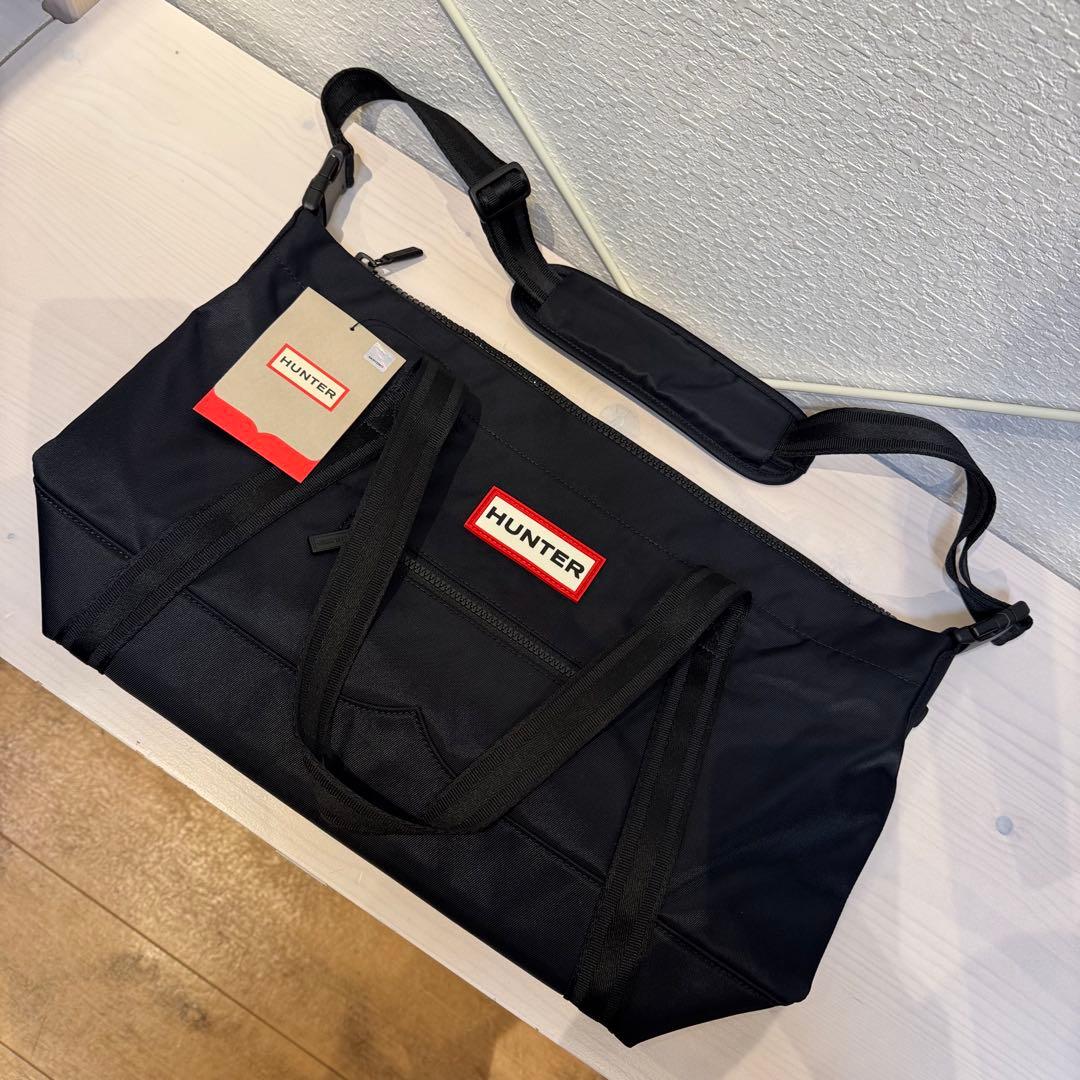S*y様 13L新品ハンターナイロンミディアムトップクリップトートバッグショルダ