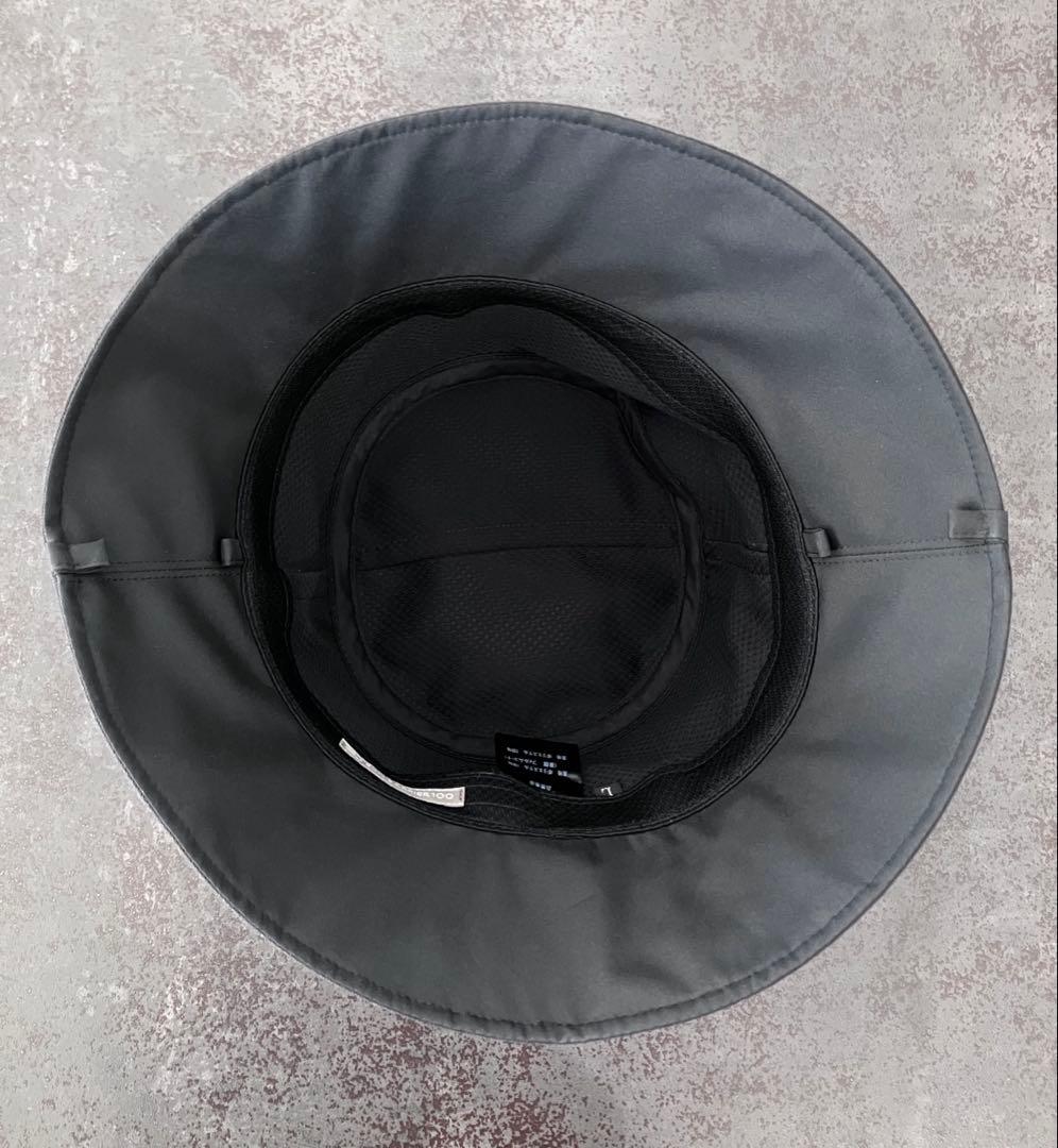 サンバリア100 バケットハット　ブラック　Ｌ