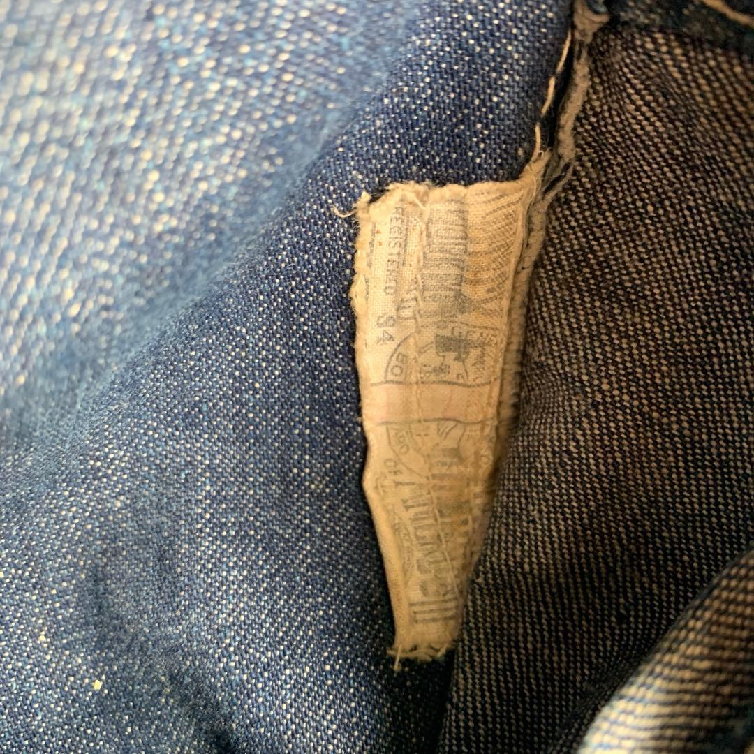 大戦 oshkosh オシュコシュ　カバーオール　濃紺2ポケ　40's