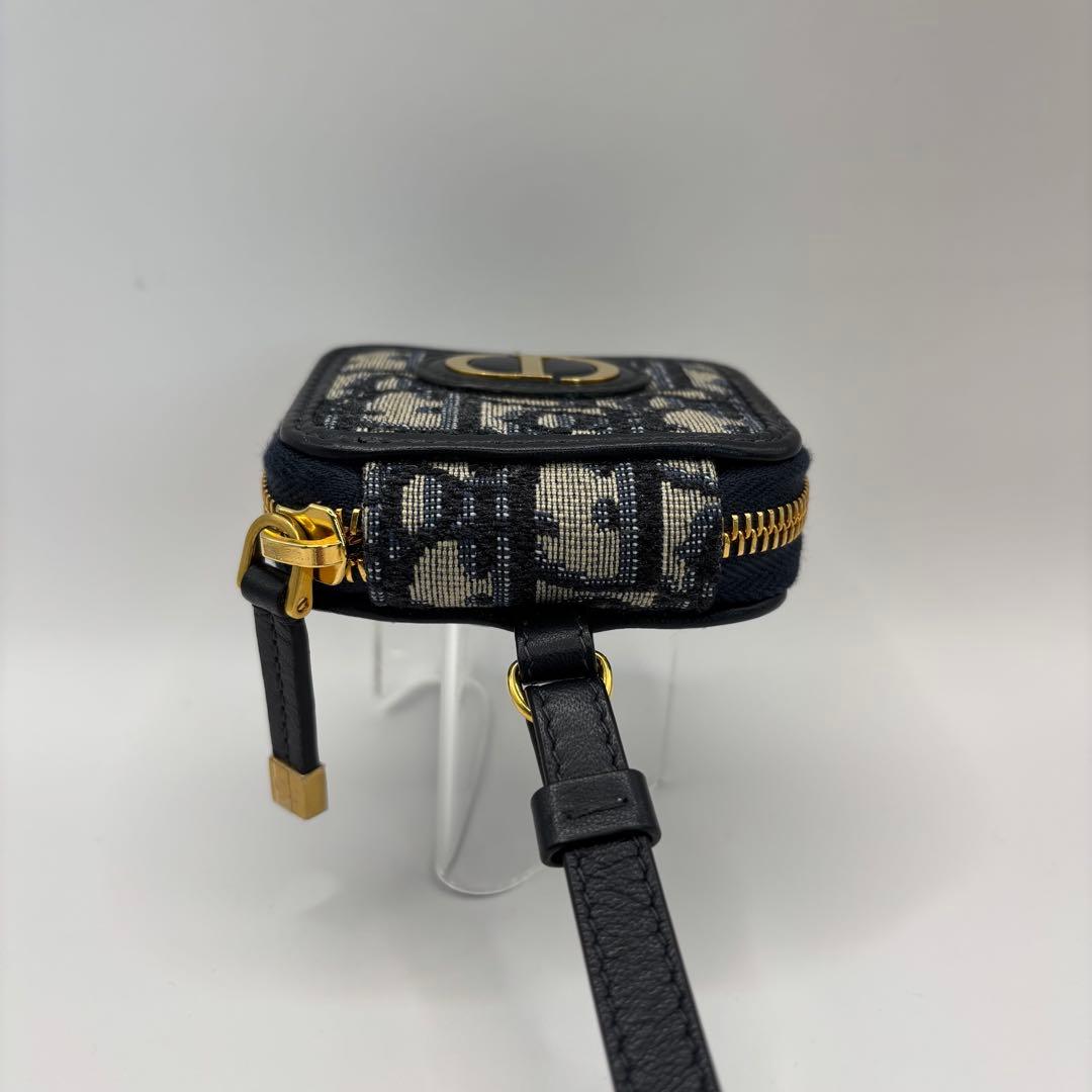 Christian Dior airpods pro ケース　ネイビー　総柄