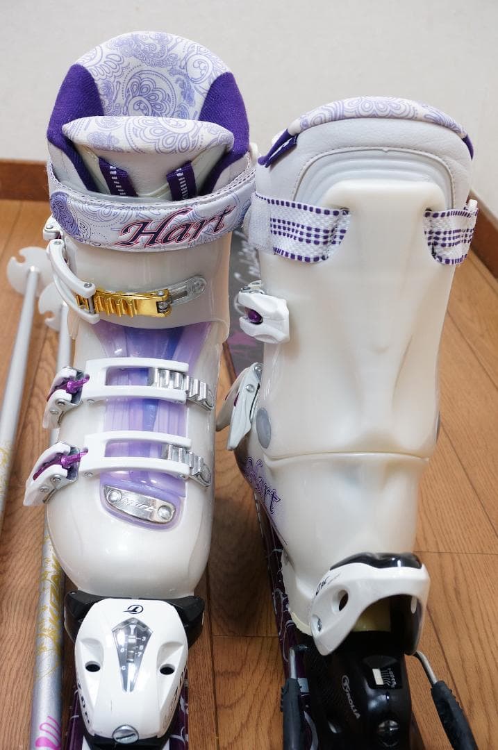 メンテ済 150cm 靴24.5cm PURE CONSCIOUS スキーセット