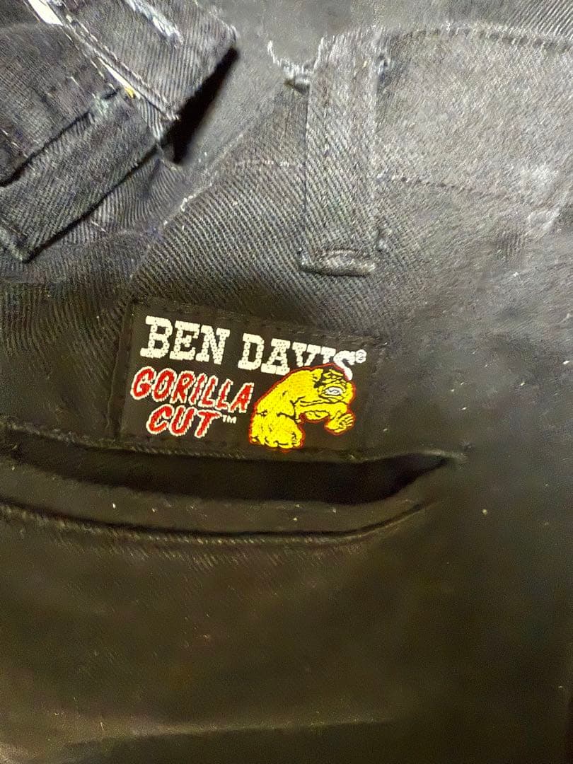 パンツ BEN DAVIS USA GORILLA CUT BLACK