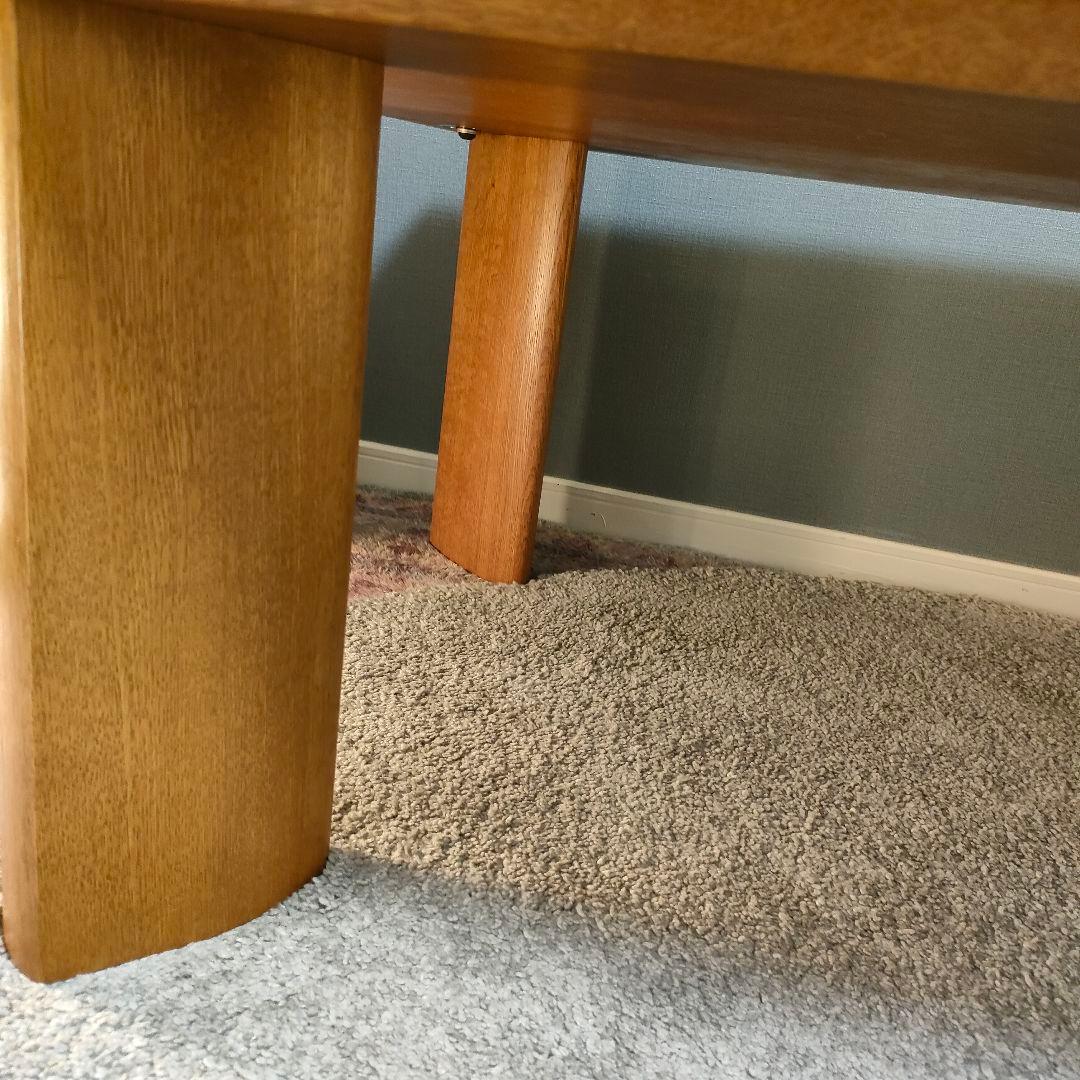 のーづ(nissin日進木工) 飛騨家具 オーク材 ローテーブル