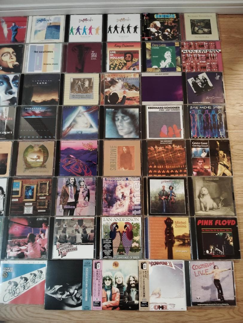 中古　バラ売り不可　プログレ　プログレッシブロック　ＣＤ　まとめて　まとめ売り
