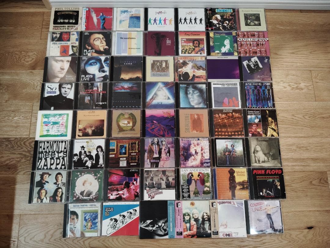 中古　バラ売り不可　プログレ　プログレッシブロック　ＣＤ　まとめて　まとめ売り