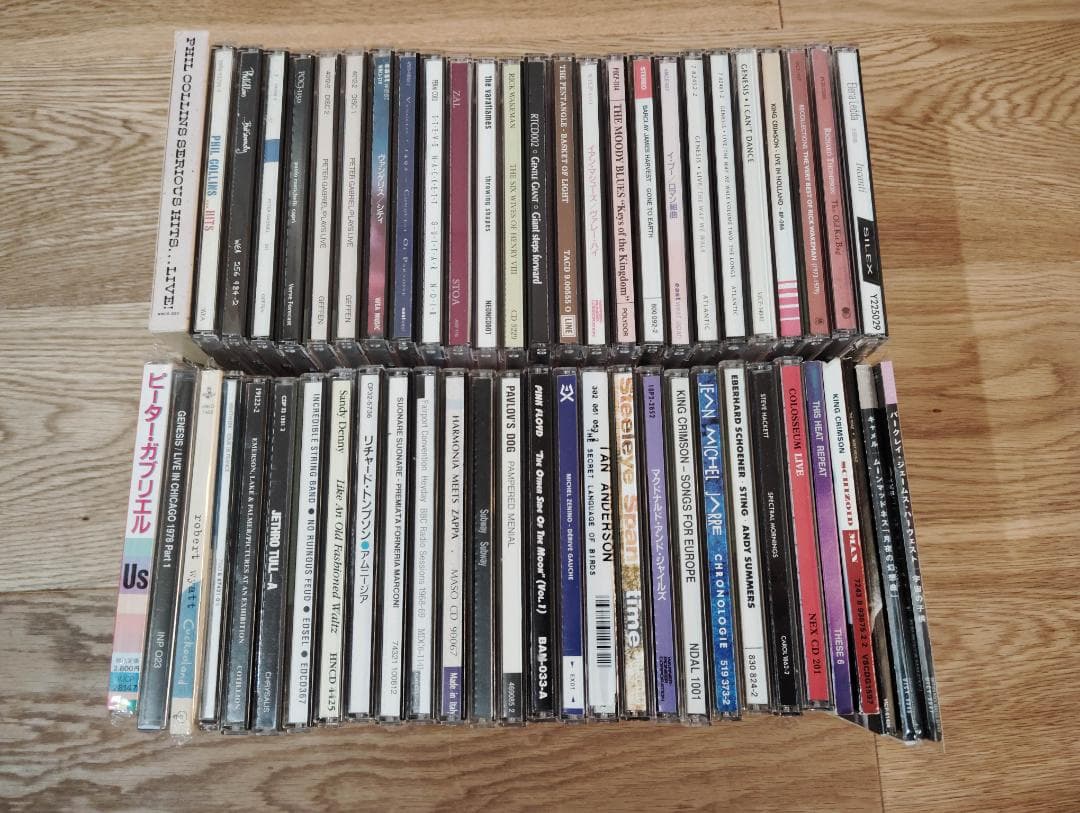 中古　バラ売り不可　プログレ　プログレッシブロック　ＣＤ　まとめて　まとめ売り