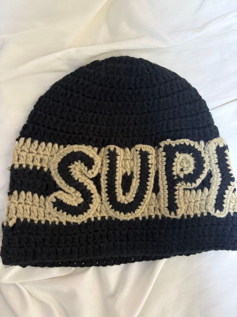 Supreme シュプリーム 2025AW クロシェットロゴビーニー