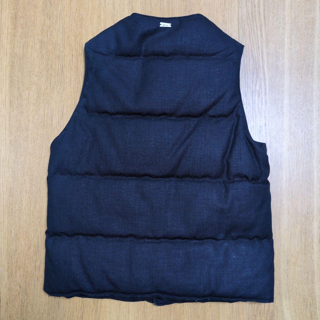 45rpm ダウンベスト インディゴ　レディース